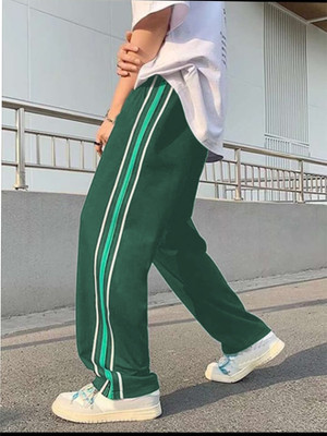CULISH Self Design Men Black Track Pants