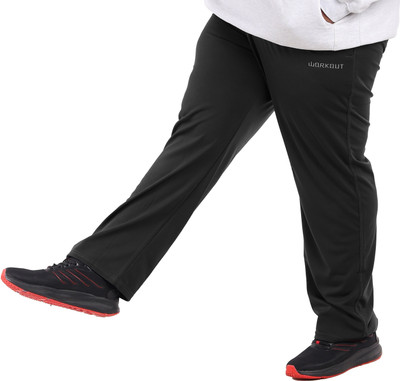 ADAAISTIC SPORTS Solid Men Black Track Pants