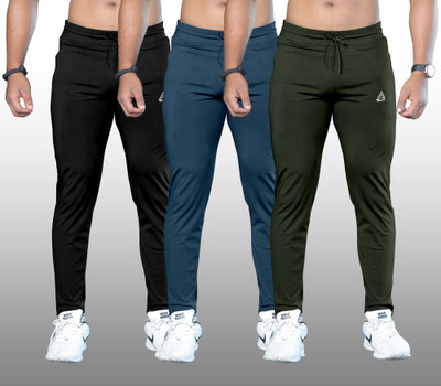 FTX Solid Men Multicolor Track Pants