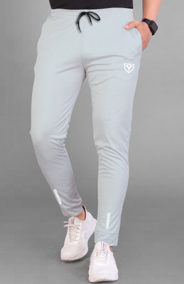 Z-DEVIL Printed Men Grey Track Pants