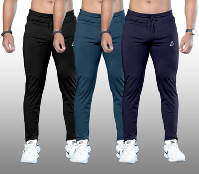 FTX Solid Men Multicolor Track Pants
