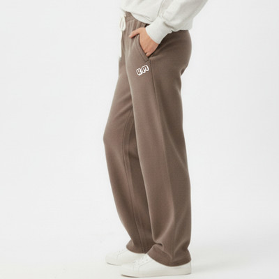 RUNNING MACHINE Solid Men & Women Brown Track Pants