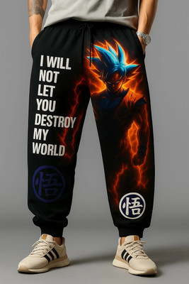 Soul Beez Graphic Print Men Multicolor Track Pants