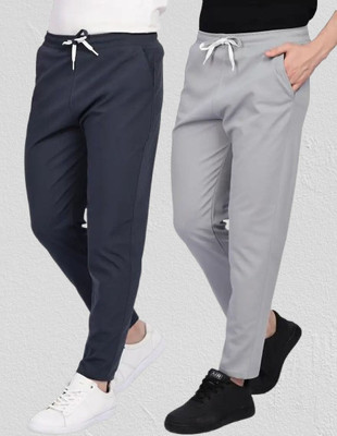 EnStore Solid Men Multicolor Track Pants