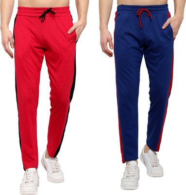 DIAZ Solid Men Multicolor Track Pants