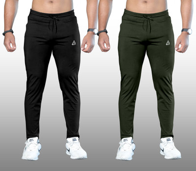 FTX Solid Men Multicolor Track Pants