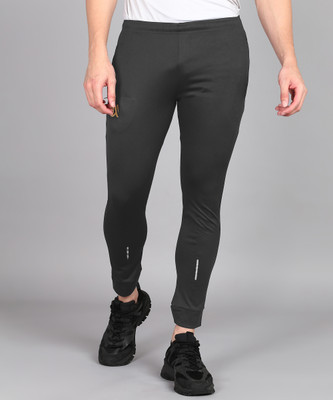QLAM BROTHERS Solid Men Grey Track Pants