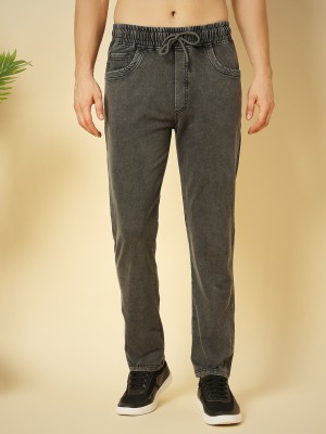 ENSPYR Solid Men Grey Track Pants