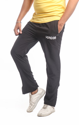 ADAAISTIC SPORTS Solid Men Black Track Pants
