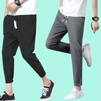 SHOTEK Solid Men Multicolor Track Pants