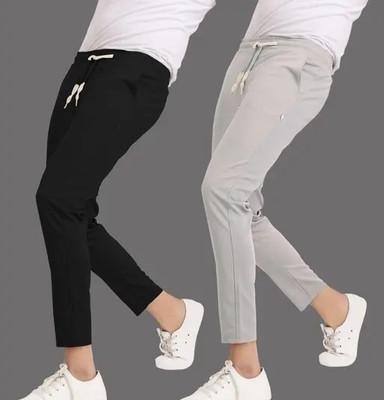 Solid Men Multicolor Track Pants
