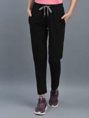 Dollar Solid Women Black Track Pants