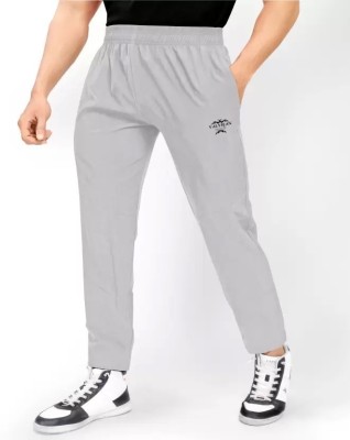 Valyrian Solid Men Grey Track Pants