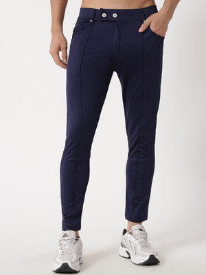 DEEDAT Printed Men Blue Track Pants