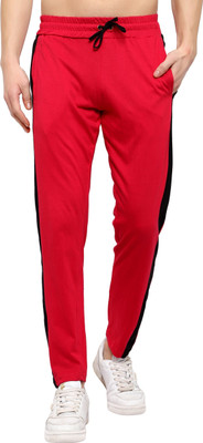 DIAZ Striped Men Multicolor Track Pants