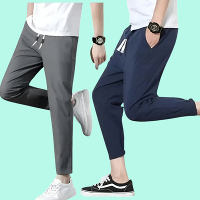 SHOTEK Solid Men Multicolor Track Pants