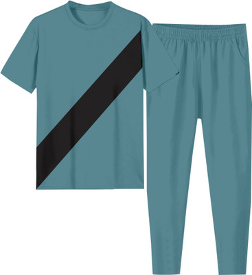 RABBY Colorblock Men Track Suit
