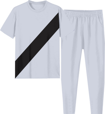 RABBY Colorblock Men Track Suit