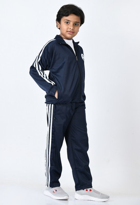 ShopMore Colorblock Boys & Girls Track Suit