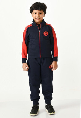 ShopMore Solid Boys Track Suit