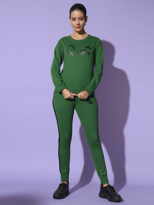 UNICUS APPAREL Solid Women Track Suit