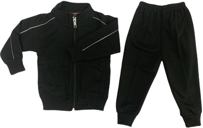 ShopMore Solid Boys Track Suit