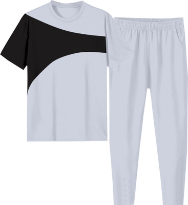 RABBY Colorblock Men Track Suit
