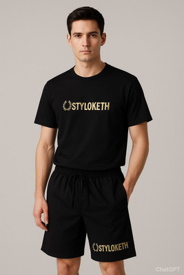 Styloketh Printed Men Track Suit