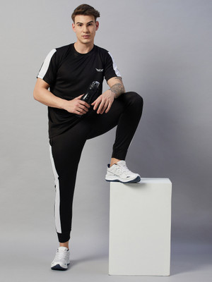 Crease & Clips Printed Men Track Suit