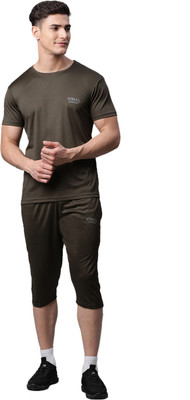 MACK JONNEY Solid Men Track Suit