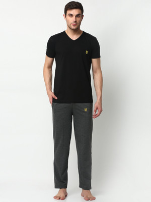 MACK JONNEY Solid Men Track Suit