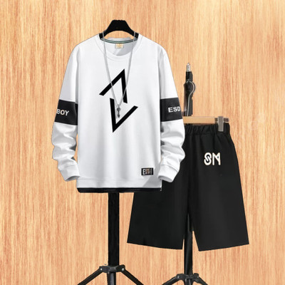 SM SHAYAM CREATION Printed Men Track Suit
