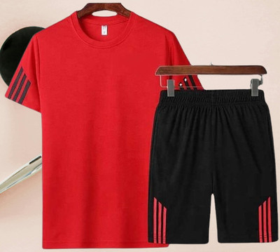 kdsn Solid Men Track Suit