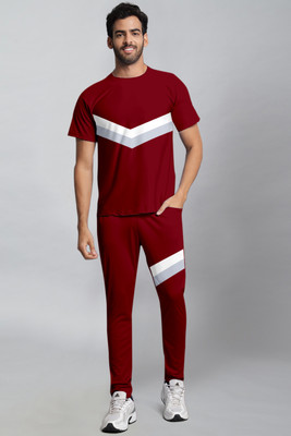 Primordial Striped Men Track Suit