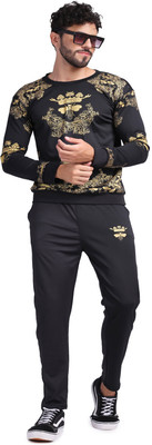 PINCH ELEVEN Printed Men Track Suit