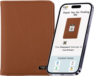 Tag8 Passport Finder Case(Tan)