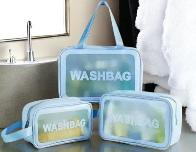 brado jewellery C0000 - Skyblue - Travel - Organizer Travel Toiletry Kit(Blue)