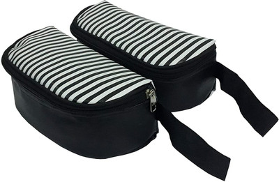 Pentbuns Set of 2 Multipurpose Transparent Travel Pouch Makeup Toiletry Kit Bag Pouch(Pack of 2)