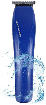 XPLosive Professional 5-Star Zero Cutting T-Blade Hair Beard Trimmer Trimmer 60 min  Runtime 4 Length Settings(Blue)