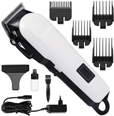 TKPO Electric Haircut Machine LCD Display Hair Clipper Tool Fully Waterproof Trimmer 240 min  Runtime 4 Length Settings(Multicolor)