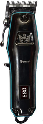 Drake GM-6680 Professional, Cord/Cordless, LED Display, 3 Hours Charging Hair Clipper/ Trimmer 180 min  Runtime 15 Length Settings(Black)