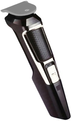 Drake Rock Light RL-TM9100 Cordless/Rechargeable/ Durable Battery, 3 watt Hair Clipper Trimmer 100 min  Runtime 15 Length Settings(Black)