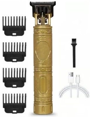 trendy styler Professional MaxtopT99 Rechargeable Cordless Electric Blade Beard Trimmer N72 Trimmer Runtime: 120 min Trimmer for Men(Gold)