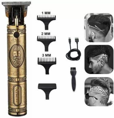 Kabeer enterprises Maxtop t99 Professional Golden Metal Body Trimmer kit K109 Trimmer 120 min  Runtime 4 Length Settings(Rose Gold)