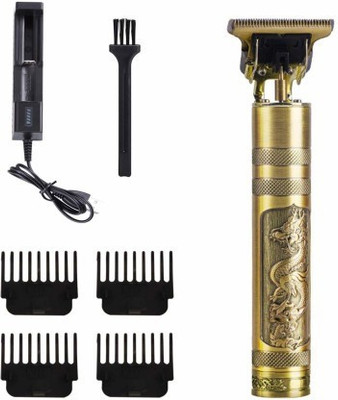aar bee world Golden Trimmer For Men & Women Clippers Haircut Grooming Kit Trimmer Trimmer 120 min  Runtime 4 Length Settings(Gold)