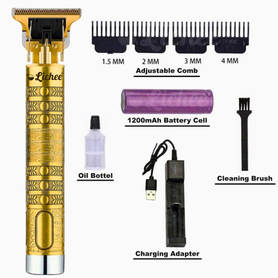 MOMENTIME Buddha trimmer ASD_013 Trimmer 120 min  Runtime 4 Length Settings(Gold)