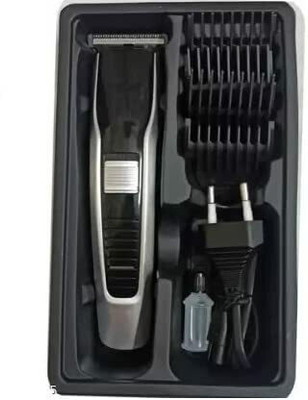XPLOSSIVE New Beard & Hair 538-TRIMMER Professional Hair Trimmer Fully Waterproof Trimmer 60 min  Runtime 4 Length Settings(Silver, Black)
