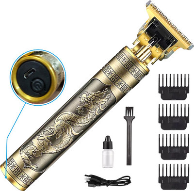 soleprout DTG-003 Fully Waterproof Trimmer 90 min  Runtime 4 Length Settings(Gold)