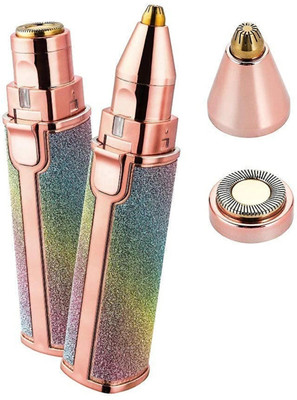 Callun 2in1Hair Remover Epilator&EyebrowFace,Upper Lip,Chin Shaver Machine for Women Trimmer 180 min  Runtime 0 Length Settings(Multicolor)