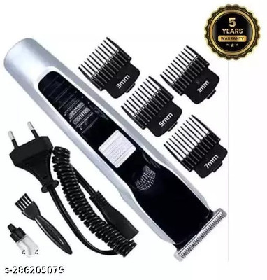 HTC Professional AT-538Beard, Body Hair Cutting Machine hair clipper for men Trimme Trimmer 90 min  Runtime 4 Length Settings(Black)